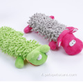 Pet toy peluche per peluche ippopotami e rana